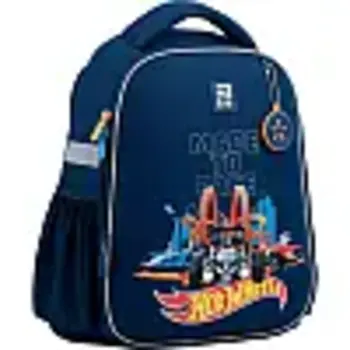 Рюкзак школьный каркасный Kite Education Hot Wheels HW22-555S
