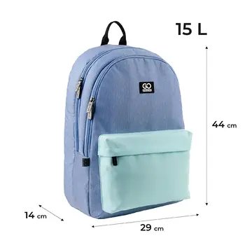 Рюкзак GoPack Education Teens GO24-140L-2 Мятно-голубой