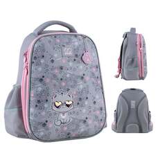 Рюкзак школьный GoPack Education GO24-165M-3 Meow с ортопедической спинкой полукаркасный