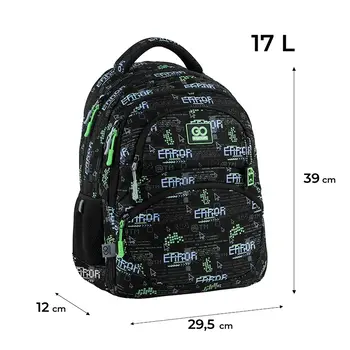 Рюкзак школьный GoPack Education Error GO25-175M-7