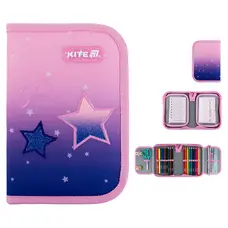 Пенал з наповненням Kite Sparkling K25-622H-1 1 відділення 2 відвороти