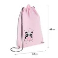 Набор сет Рюкзак школьный+пенал+сумка для обуви Kite Panda SET K25-771S-1 