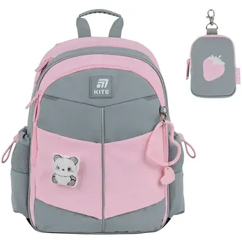 Набор сет Рюкзак школьный+пенал+сумка для обуви Kite Panda SET K25-771S-1 