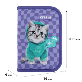 Пенал з олівцями Kite Studio Pets SP25-622H-2