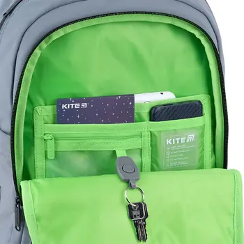 Рюкзак Kite Education Urban K26-584M-3 для подростков качественный серый