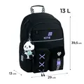 Рюкзак Kite Education Panda Love K26-584M-2 школьный качественный