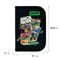 Пенал без наповнення Kite Ninja Turtles NT26-622 1 відділення, 2 відвороти