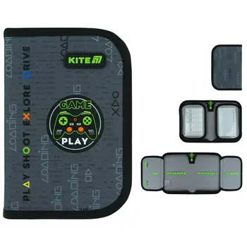 Пенал без наповнення Kite Good Game K26-622-2 1 відділення, 2 відвороти