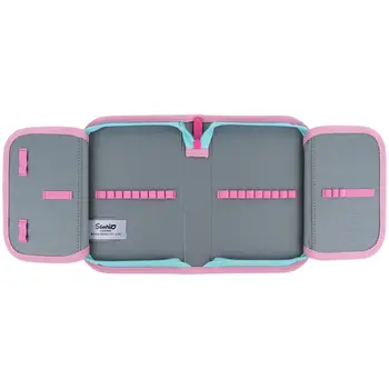 Пенал без наполнения Kite Hello Kitty HK26-622, 1 отделение, 2 отворота