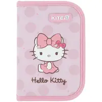 Пенал без наполнения Kite Hello Kitty HK26-621-1, 1 відділення, 1 відворот