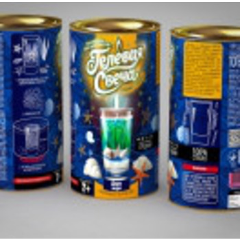 Свічки своїми руками в тубусі Magic Candle Набір для творчості