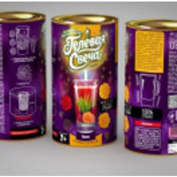 Свічки своїми руками в тубусі Magic Candle Набір для творчості